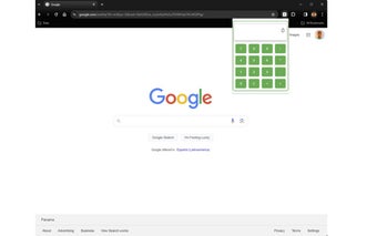 Simple Calculator Chrome Extension