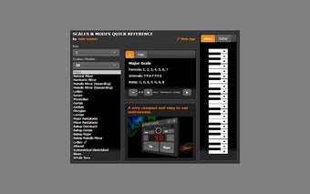 Scales & Modes Quick Reference