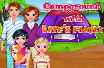 Campground with Daves family
