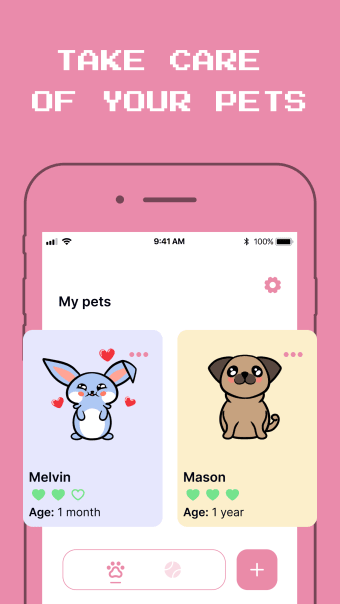Cute Virtual Pets: Widgets