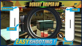 Army Desert Sniper : Fire Games- Free FPS