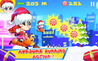 Hero Santa - Rescue Run