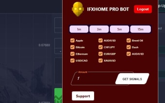 PocketOption - VIP BOT - IFXHOME Trader