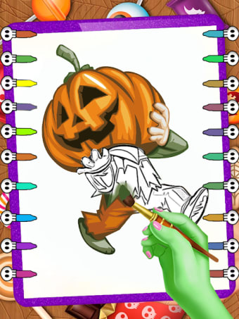 Halloween Coloring Book - Coloring Pages Games