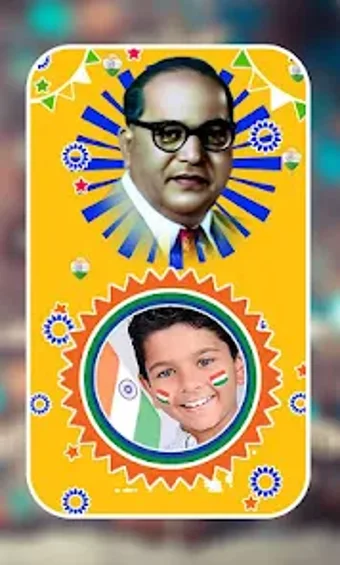 Ambedkar Jayanti Photo Frames