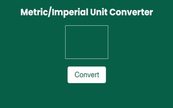 Unit Converter