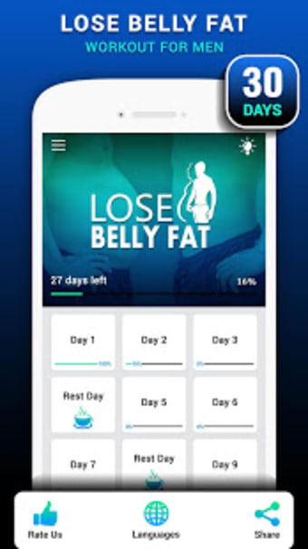 Lose Belly Fat for Men - Lose Weight Home Workouts