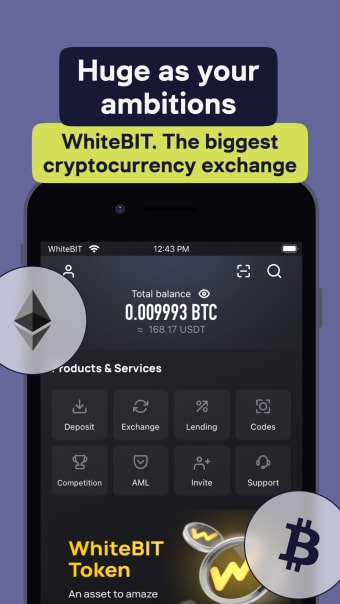 WhiteBIT  buy  sell bitcoin