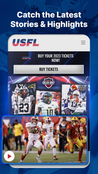 USFL  The Official App