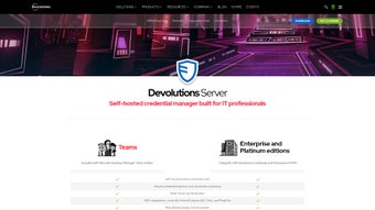 Image 0 for Devolutions Server