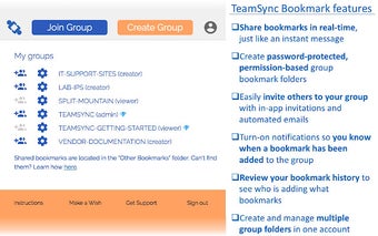 TeamSync Bookmarks