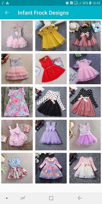 Infant (Baby) Frocks Design