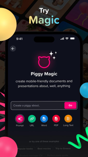 Piggy Magic AI Content Creator