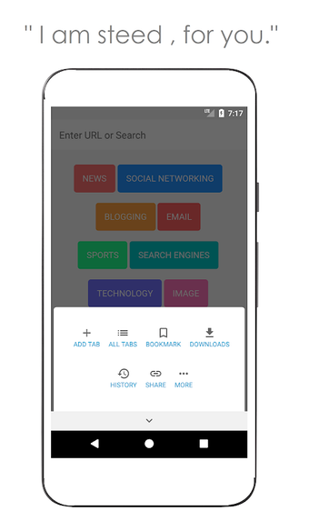 Steed Browser: That can make the life incredible.