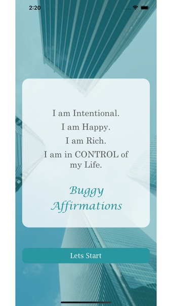 Buggy Affirmations