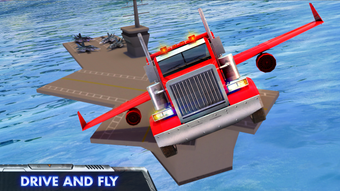 Modern Flying Truck Sim 3D