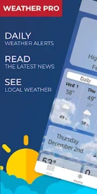 Weather Pro: Forecast  Widget