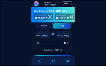 5irechain Wallet