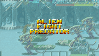 Alien Battle With Predator - B