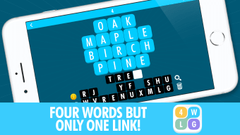 Four Word Link Game