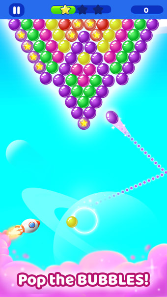 Bubble Shooter Space Pop Game