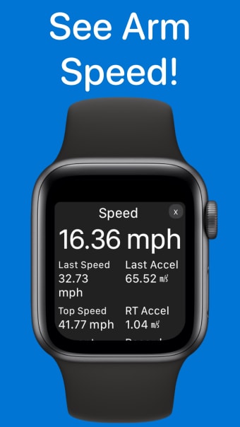 Arm Speed Analyzer for Watch
