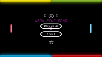 Neon Ping Pong