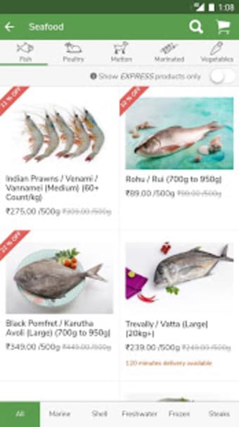 Fresh To Home - Order Chicken Raw Seafood  Meat