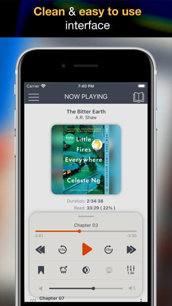 ListenBook: audiobook player