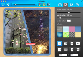 Colapic 2 - A simple and elegant multiple photos stitching tool