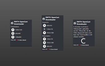 RWTH Opencast Downloader