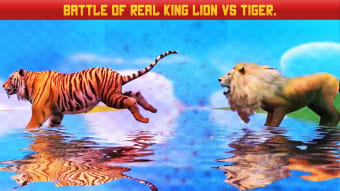 Lion Vs Tiger Wild Animal Simulator Game
