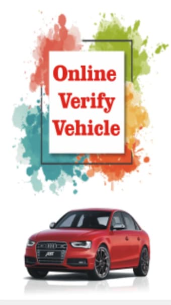 Online Verify Vehicle