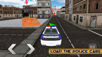 Police Car Transport Sim