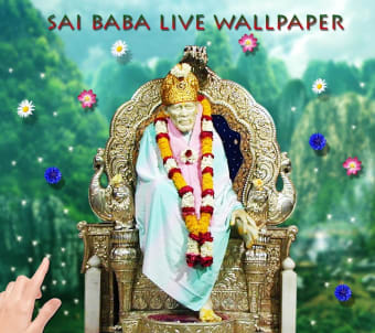 Sai Baba Live wallpaper