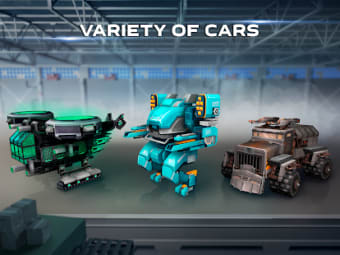 Blocky Cars - pixel shooter tank wars