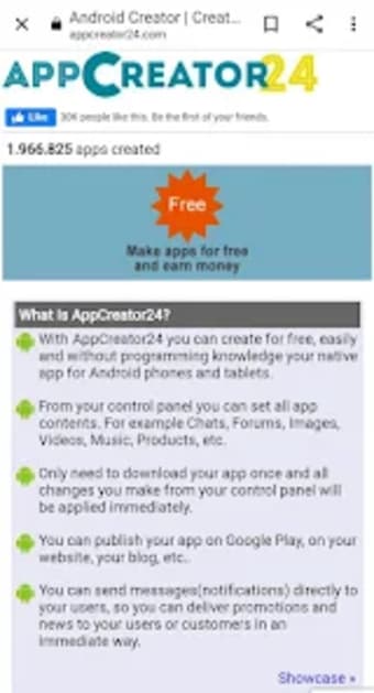 Create App - Professional