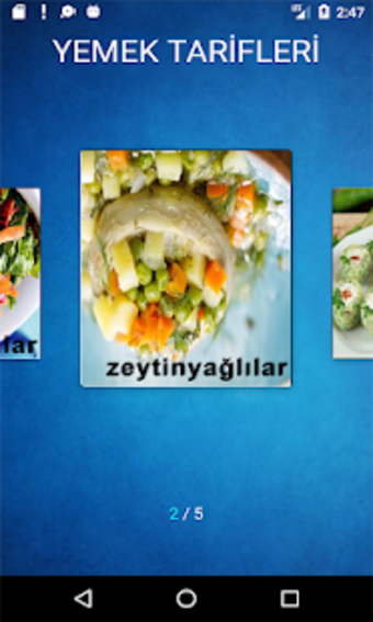 Yeni Yemek Tarifleri Meze Salata Zeytinyağlı Pilav