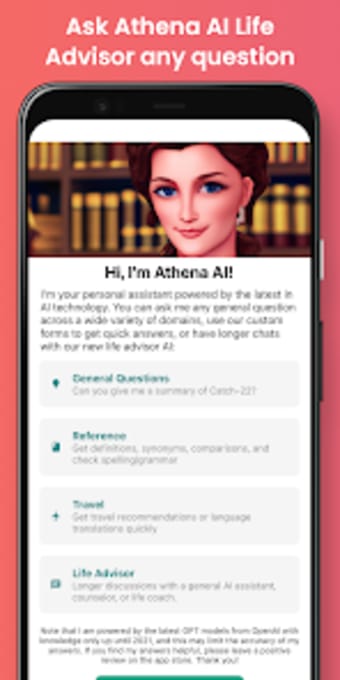Athena AI Life AdvisorGPT