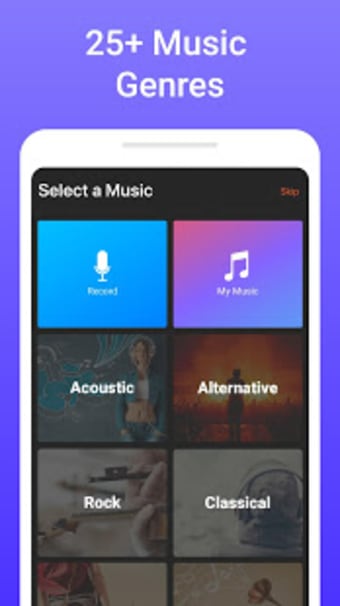 Add music to video - background music for videos