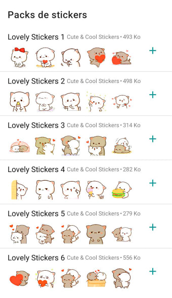 Mochi Cat Stickers - WASticker