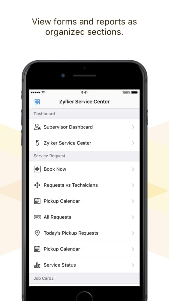 Customer Portal - Zoho Creator
