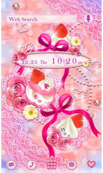 Pink Wallpaper Sparkly Sweets