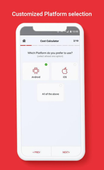 Mobile App Cost Calculator - Redbytes