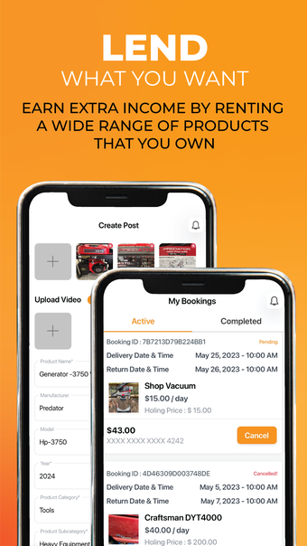 Lend - The Rental Marketplace