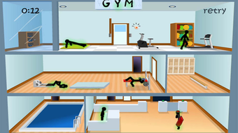 Deadly Gym - Stickman Edition