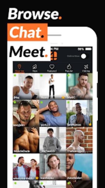 Adam4Adam - Gay Chat  Dating App - A4A - Radar