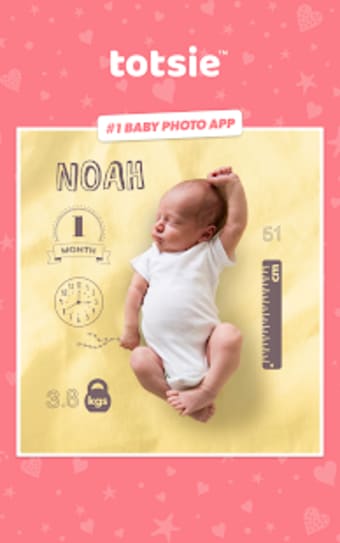Totsie  Baby Photo Editor