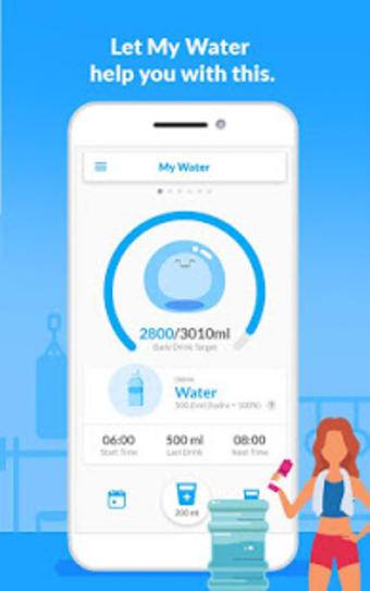 My Daily Water - Water your body in time