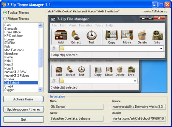 7-Zip Theme Manager